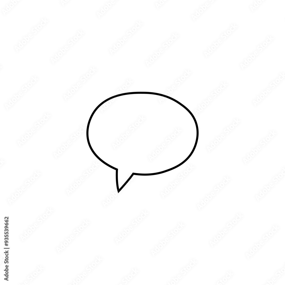 Doodle blank speech bubbles. Vector EPS10 Doodle blank speech bubbles. Vector EPS10