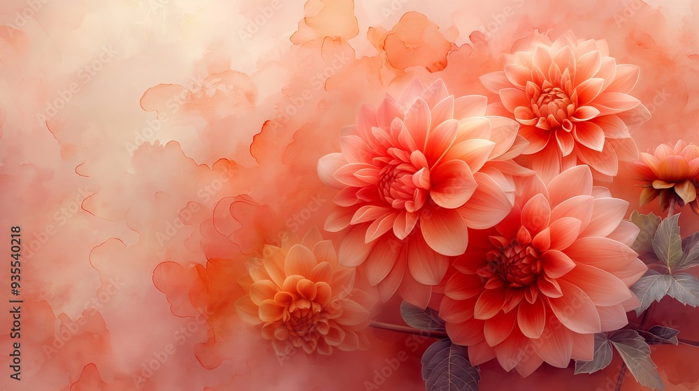 dahlias, bouquet of flowers,card,gift,postcard dahlias, bouquet of flowers,card,gift,postcard