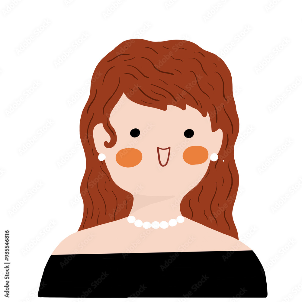 fashionable woman character flat illustration fashionable woman character flat illustration