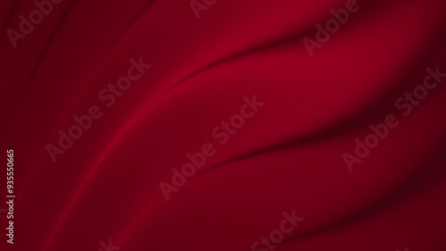 Dark red gradient with smooth, flowing waves and noise effect, ideal for backgrounds, textures, fashion themes, and creative concepts in graphic design projects