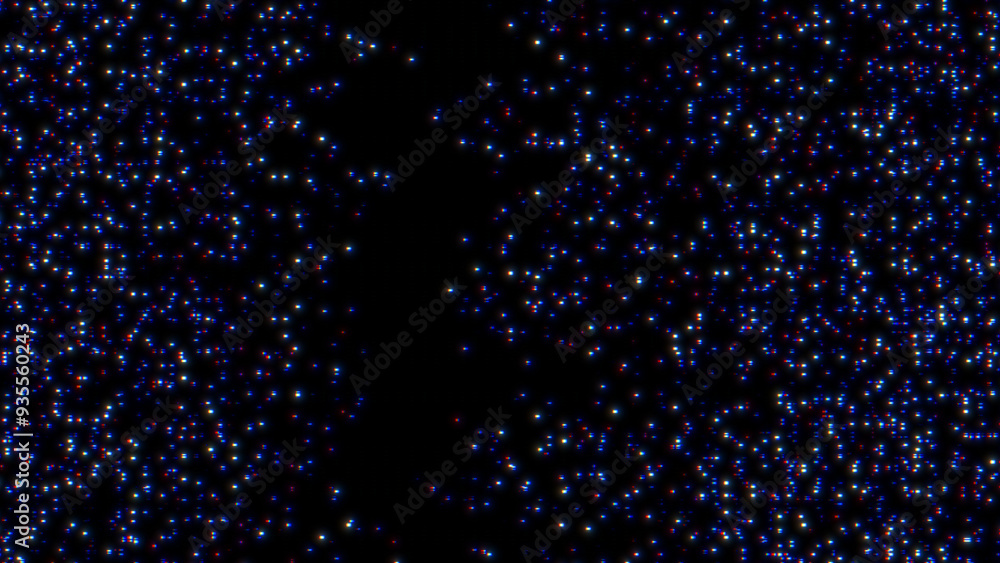 Fototapeta premium Glitch noise static television VFX. Visual video effects stripes background, CRT tv screen no signal glitch effect