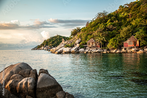 tropical island