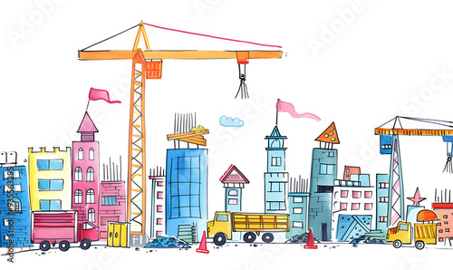 engineering and construction concept.