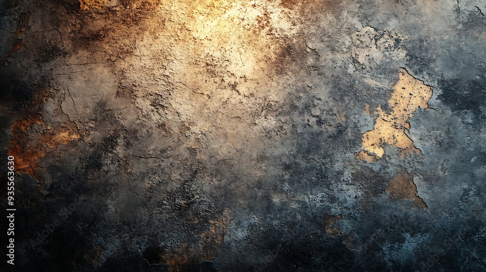 Fototapeta premium abstract artistic grunge rough rustic texture background : Generative AI