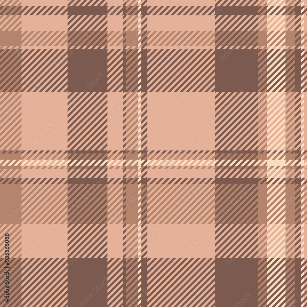 Textile design of textured plaid. Checkered fabric pattern swatch for shirt, dress, suit, wrapping paper print, invitation and gift card.