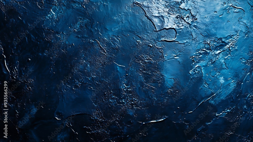Abstract artistic dark blue color background with drips and stains Abstract texture background for design layouts and patterns : Generative AI Abstract artistic dark blue color background with drips and stains Abstract texture background for design layouts and patterns : Generative AI