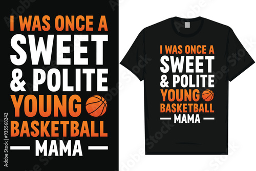 Basketball playing typography tshirt design
