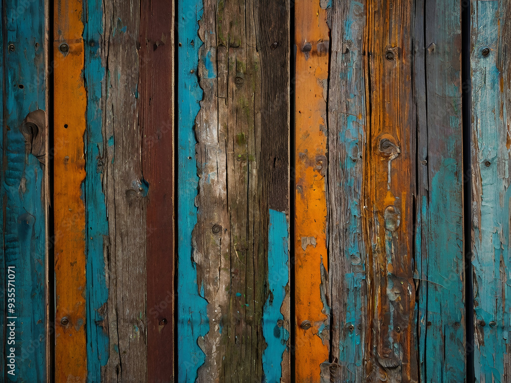 A reclaimed wood surface showing layers of paint, wear, and age, creating a vibrant, textured background. A reclaimed wood surface showing layers of paint, wear, and age, creating a vibrant, textured background.