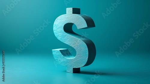 Financial Success Concept with Dollar Sign Paper Cutout Symbolizing Profitability Strategies