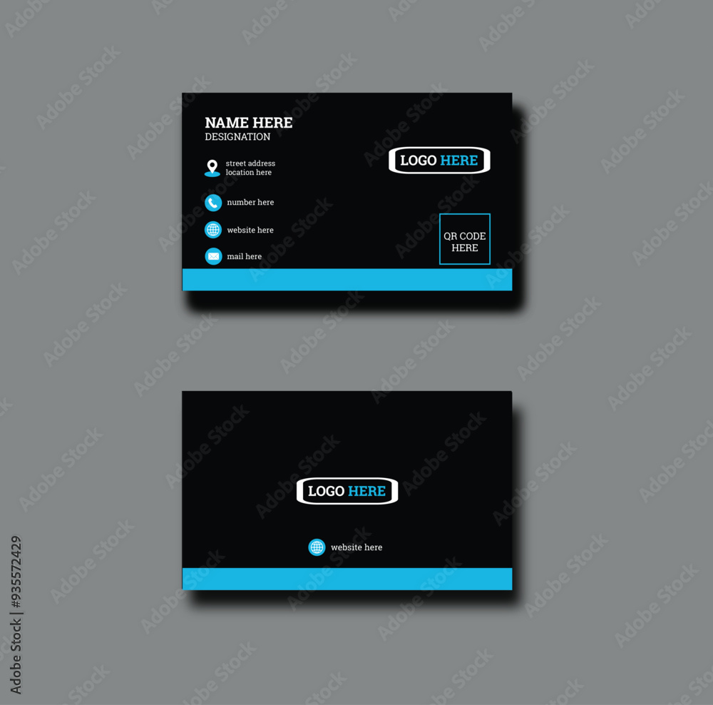 a vector template of modern ,creative ,clean and simple business card with clean concept a vector template of modern ,creative ,clean and simple business card with clean concept