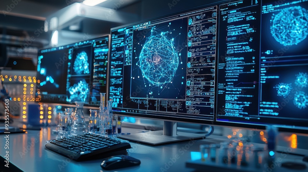 Digital process in a laboratory Digital process in a laboratory