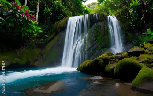 waterfall in the forest