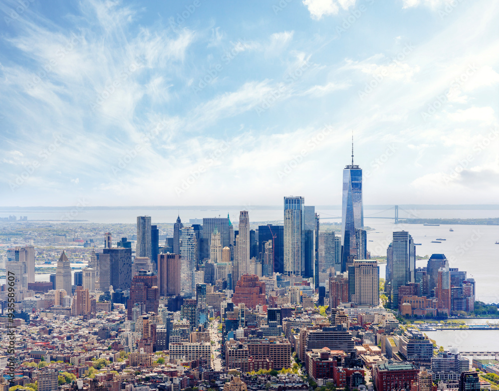 Obraz premium New York City skyline