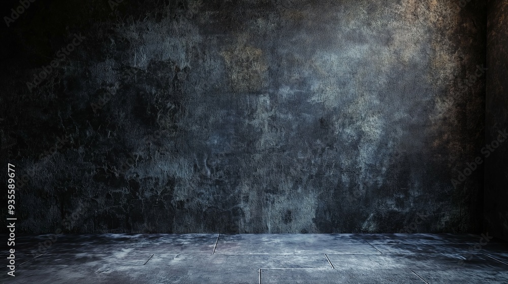 Dark Grungy Concrete Wall with Rough Texture and Shadows
Dark Grungy Concrete Wall with Rough Texture and Shadows