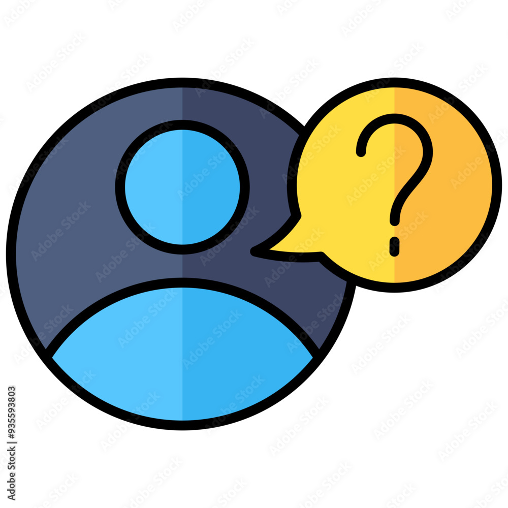 Fototapeta premium Question Icon