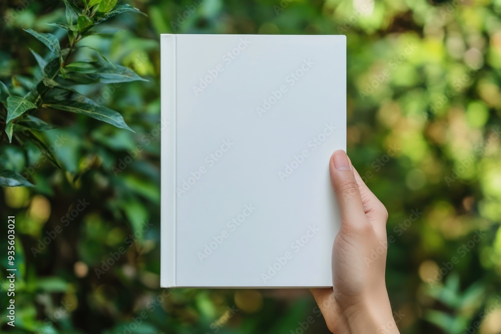 Blank Book Cover Mockup Blank Book Cover Mockup