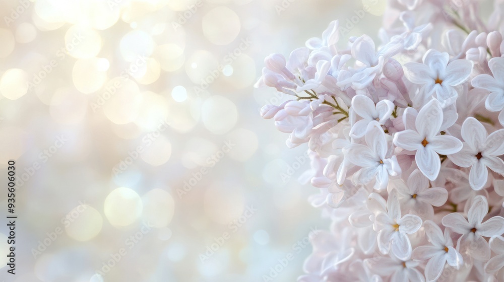 Delicate Lilac Blossoms in Soft Light Delicate Lilac Blossoms in Soft Light