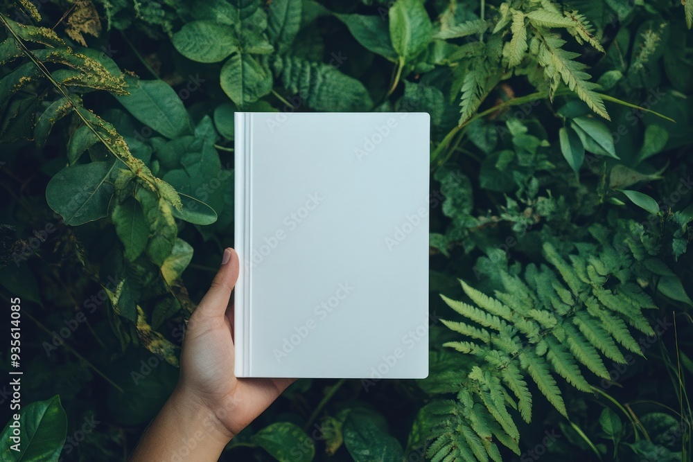 Blank Book in Lush Greenery Blank Book in Lush Greenery