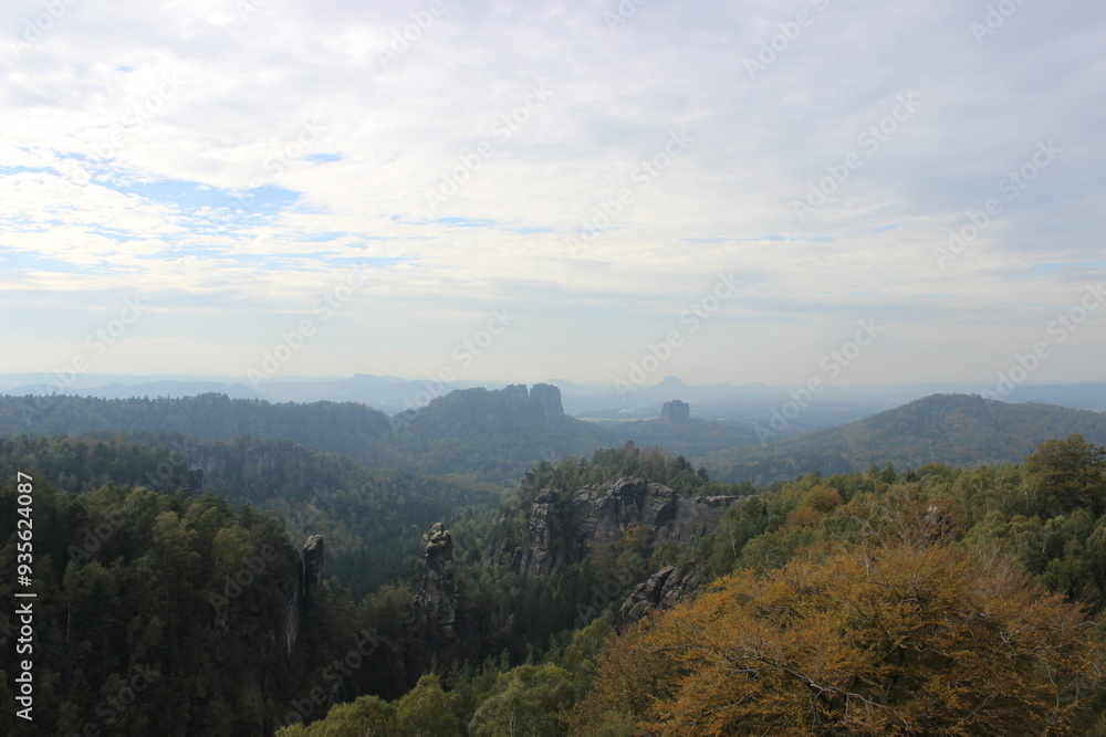 Obraz premium Saxon Canyon
