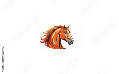 Horse Head flowy mane