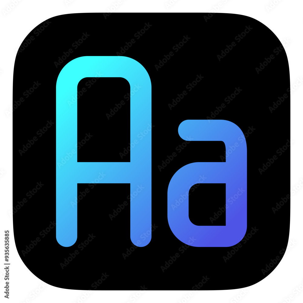 Editable font capitalization vector icon. Part of a big icon set family. Perfect for web and app interfaces, presentations, infographics, etc