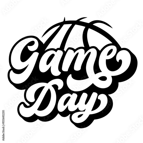 Game Day Svg | Basketball Cheer Svg | Basketball Shirt Svg | Basketball Season Svg | Game Day Vibes Svg | Basketball Svg