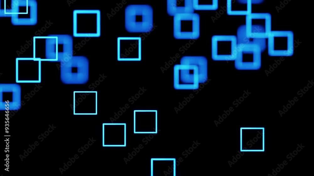 abstract flying squares, seamless looping abstract flying squares, seamless looping