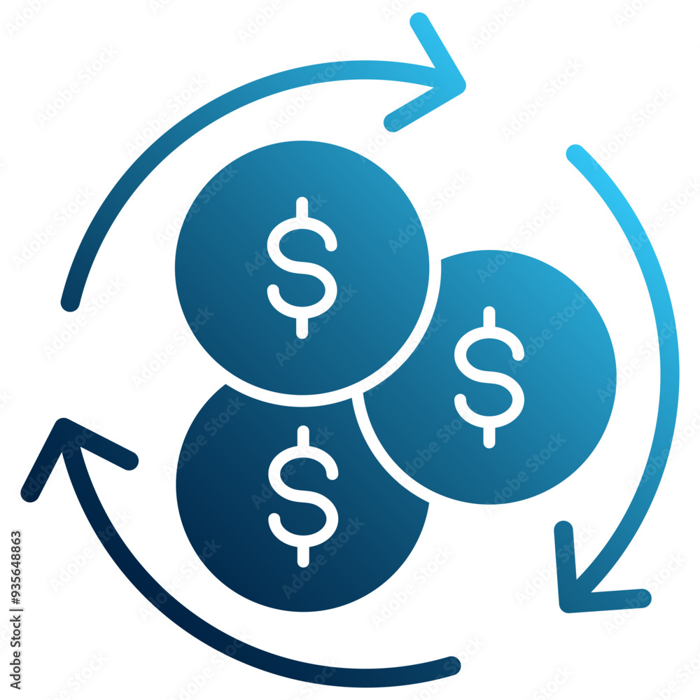 Return On Investment Icon Return On Investment Icon
