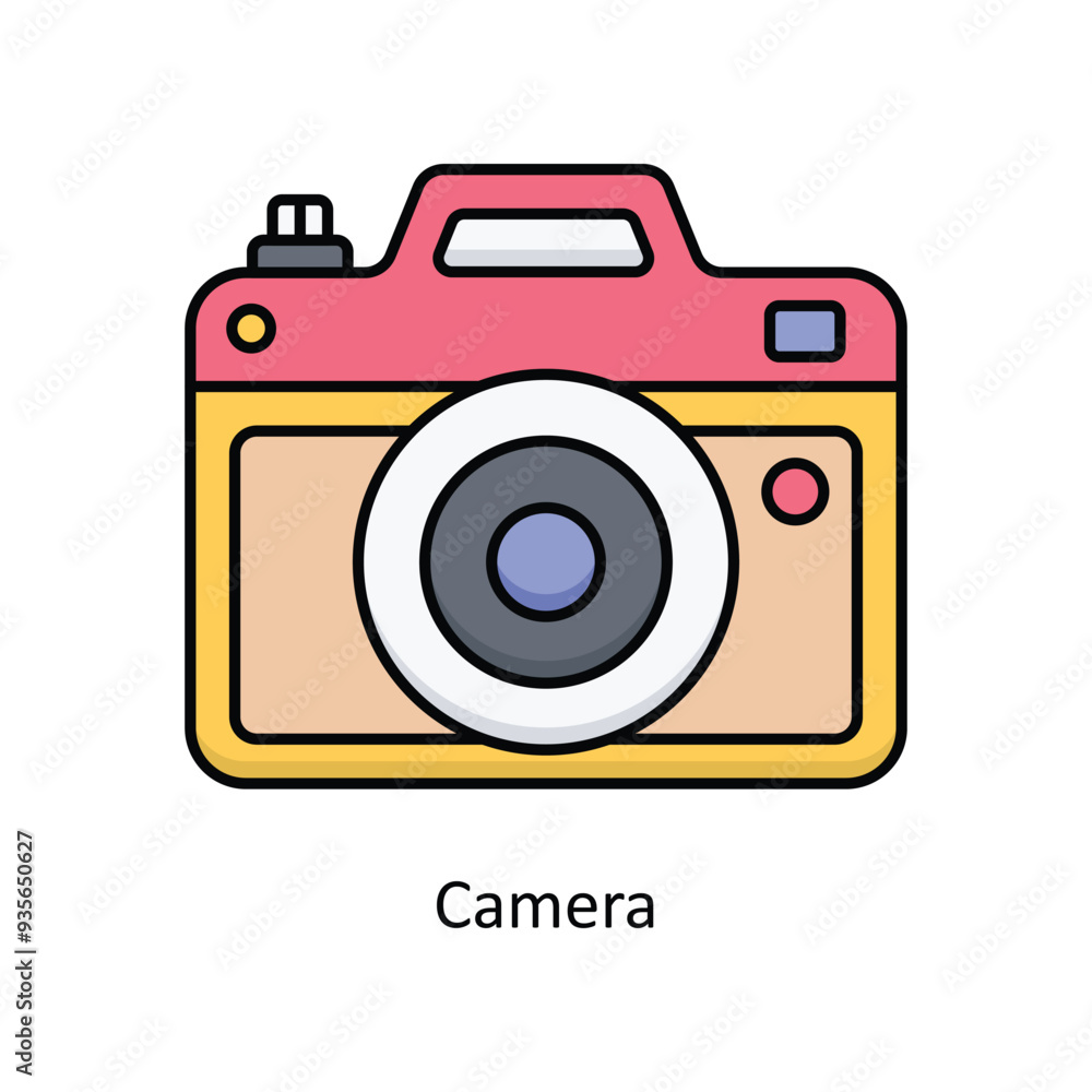 Camera vector filled outline icon design illustration ,music equipment symbol on white background ,EPS 10 file Camera vector filled outline icon design illustration ,music equipment symbol on white background ,EPS 10 file