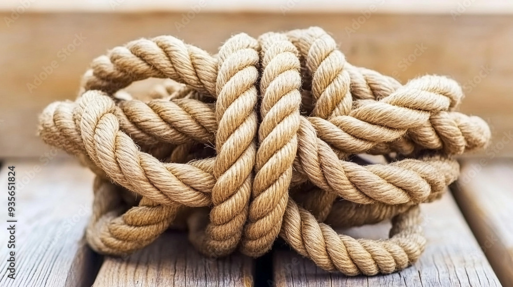 rope coiled on a wooden floor, symbolizing entanglement and disorder. The texture of the rope contrasts with the smooth wood, reflecting a chaotic interplay of elements rope coiled on a wooden floor, symbolizing entanglement and disorder. The texture of the rope contrasts with the smooth wood, reflecting a chaotic interplay of elements