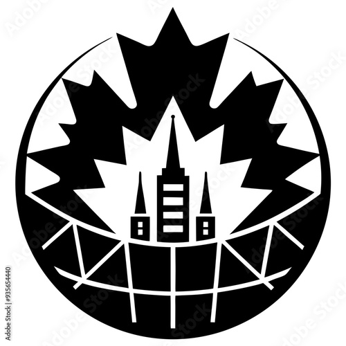 A design celebrating Canadian multiculturalism vector illustration