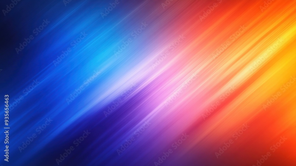 Dynamic abstract image with diagonal lines in blue, purple, pink, and orange tones. Dynamic abstract image with diagonal lines in blue, purple, pink, and orange tones.