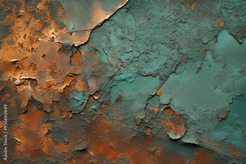 Processed collage of grunge chipped paint rusty textured metal in daylight. Background for banner Processed collage of grunge chipped paint rusty textured metal in daylight. Background for banner
