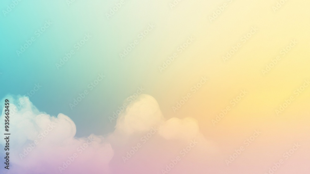 Fototapeta premium Colorful Cloudy Sky