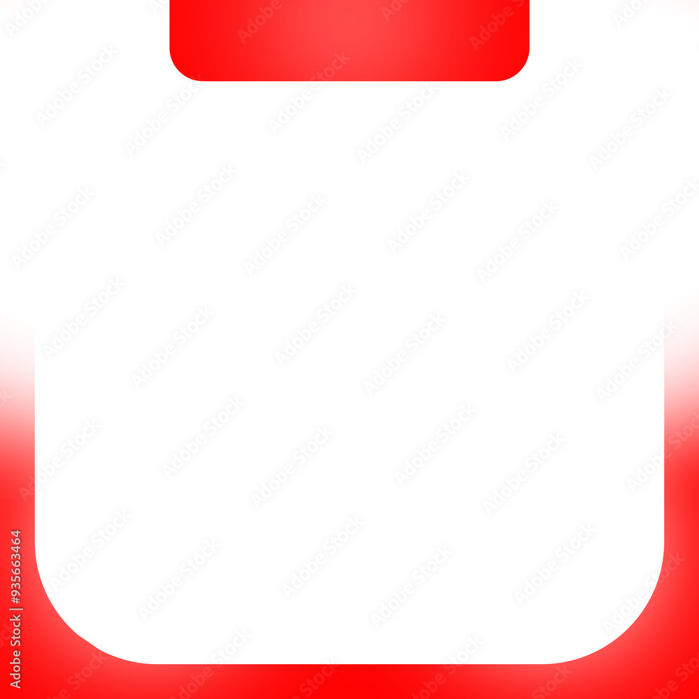 red square frame and topic banner red square frame and topic banner