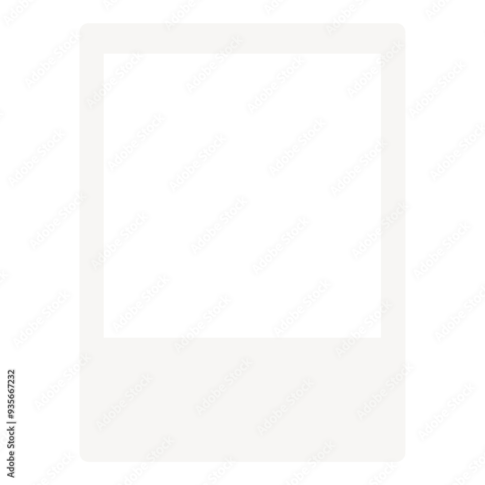Simple png instant photo frame, transparent design Simple png instant photo frame, transparent design
