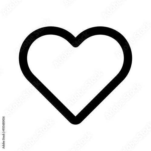 love glyph icon