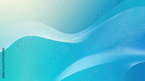 Abstract Blue Waves