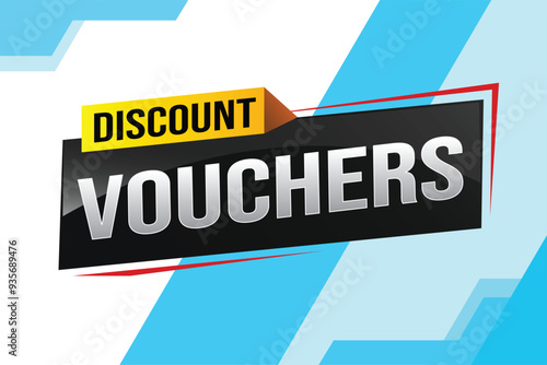 discount voucher vouchers special offer poster banner graphic design icon logo sign symbol social media website coupon advertising store shop online, website, landing page

