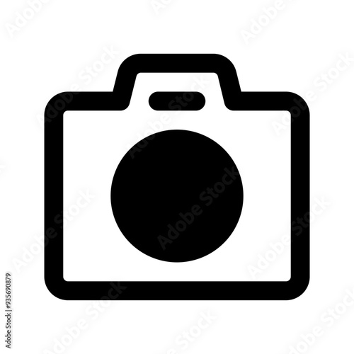 camera glyph icon