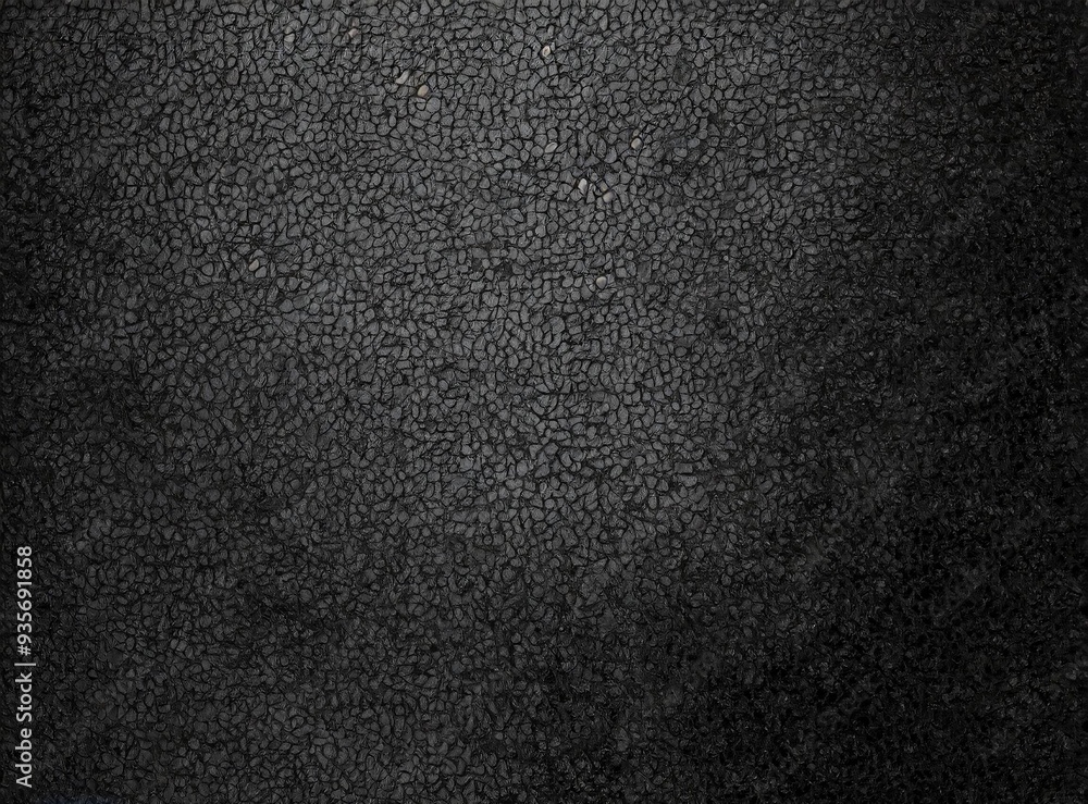 Obraz premium Black Texture Macro Abstract Background