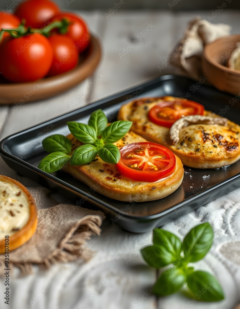 bruschetta with tomato and basil bruschetta with tomato and basil