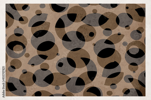 Abstract background in vintage style. Stylized old with grain. For use in graphics, for printing on wall decorations.