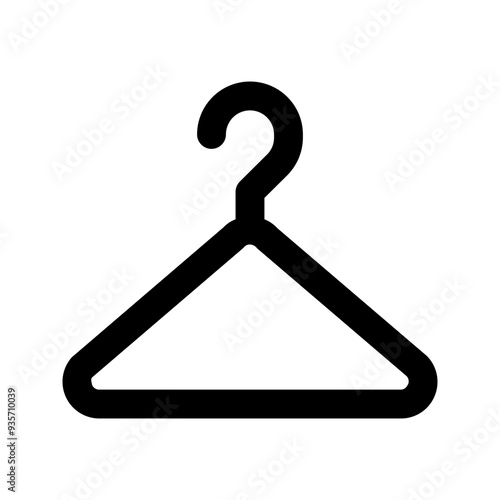 hanger glyph icon