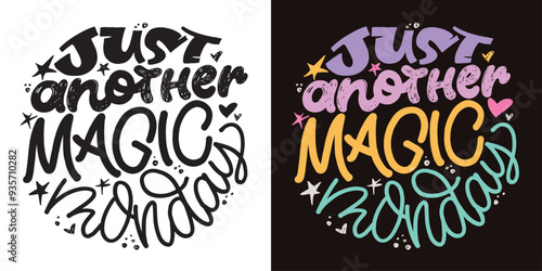 Cute hand drawn doodle lettering quote. Lettering for t-shirt design, mug print, bag print, clothes fashion. 100% hand drawn vector image.
