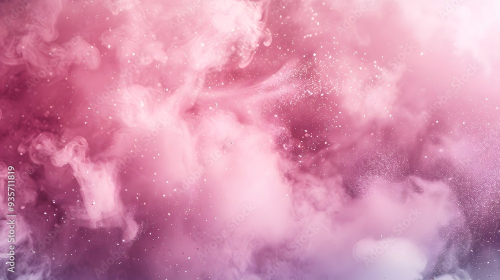 Obraz premium pink dust background