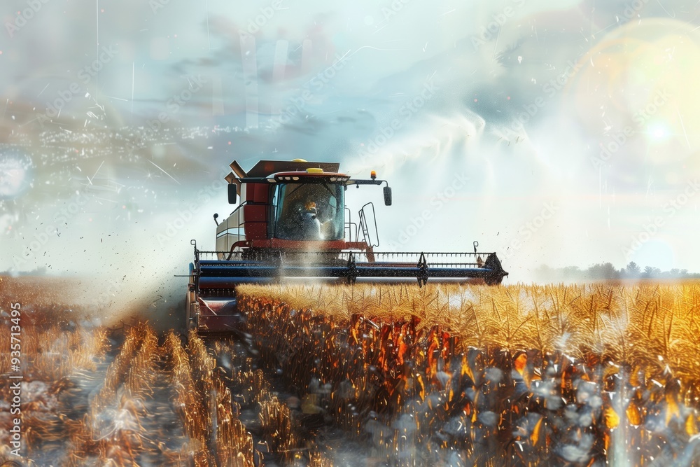Combine harvester Combine harvester
