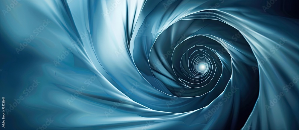 Fototapeta premium Swirling abstract background. Copy space image. Place for adding text and design