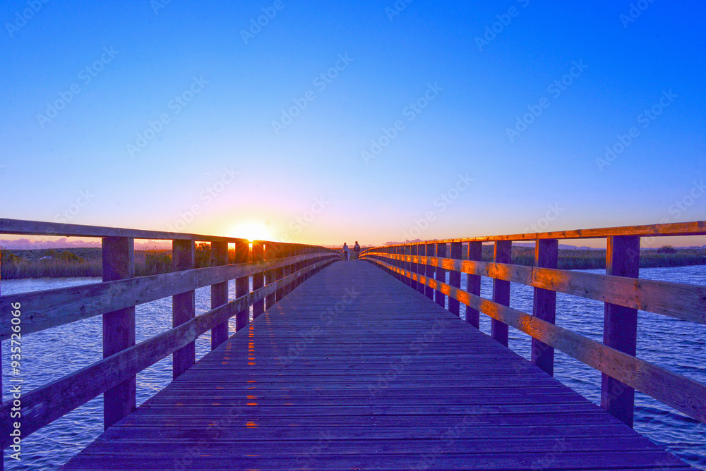 Fototapeta premium Lagoa dos Salgados in Guia-Albufeira/Algarve Portugal