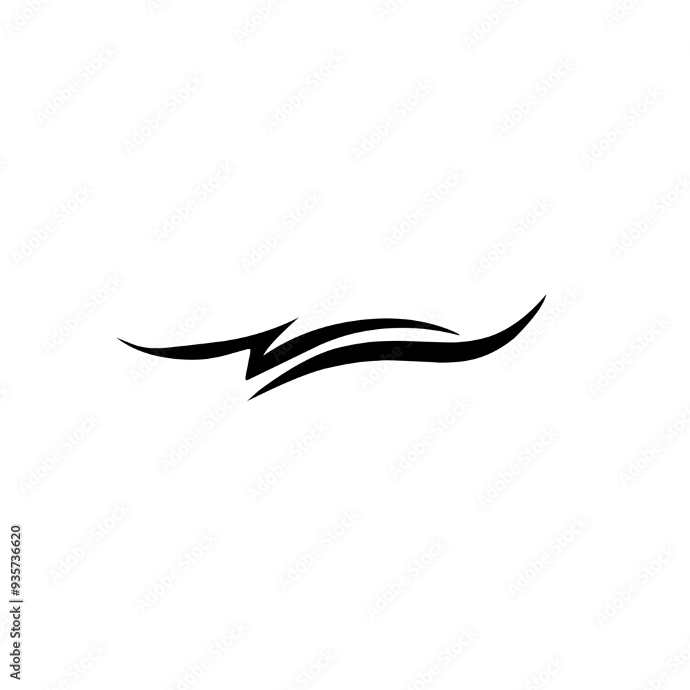 Vehicle stripe decal Vehicle stripe decal